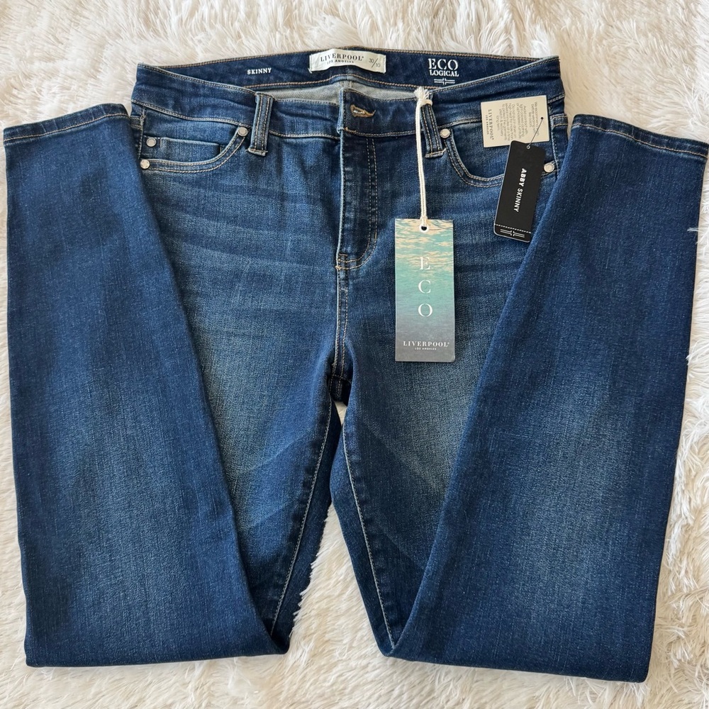 Liverpool Women's Dark Blue Skinny Jeans